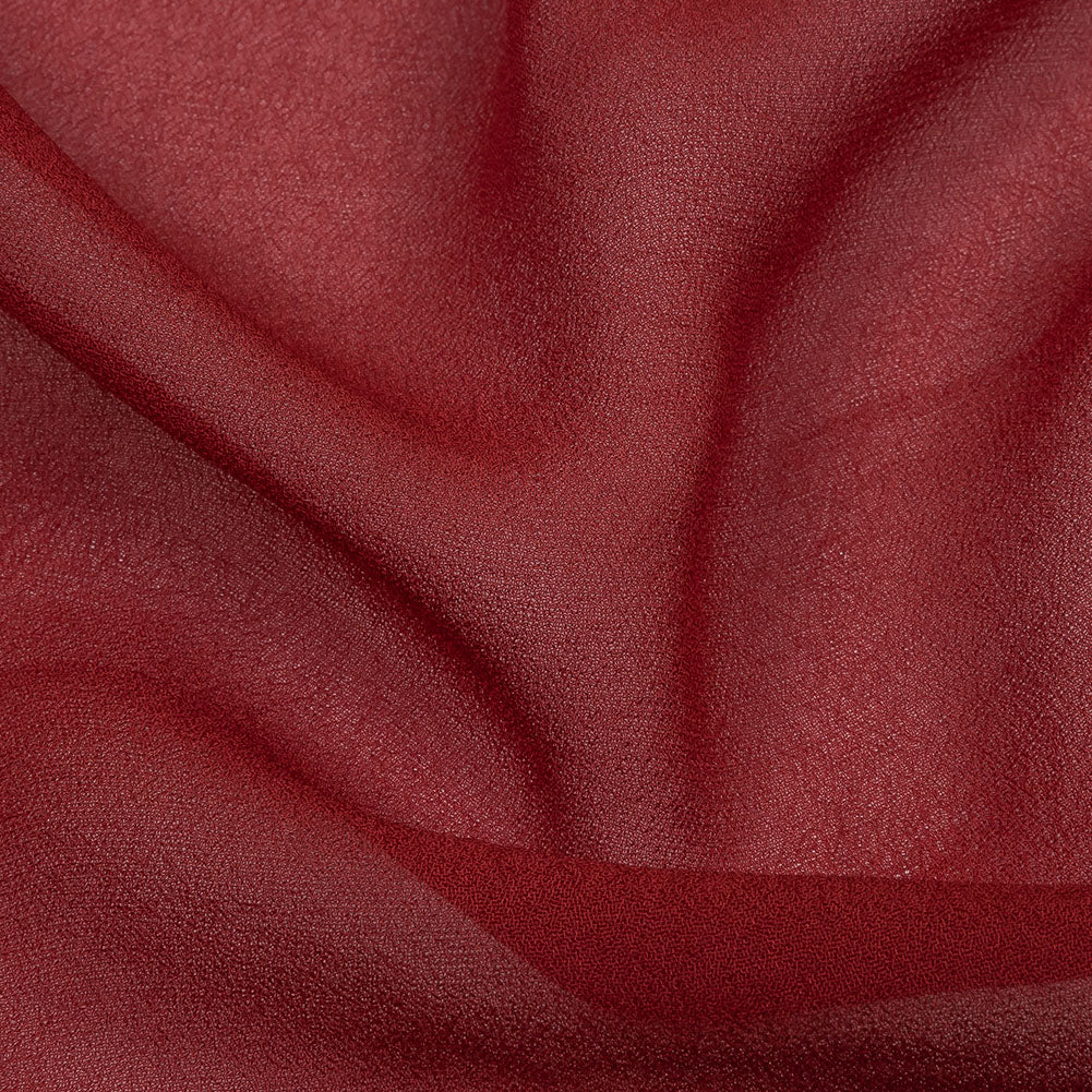 Famous Australian Designer Clay Red Viscose Georgette - Joann Fabrics