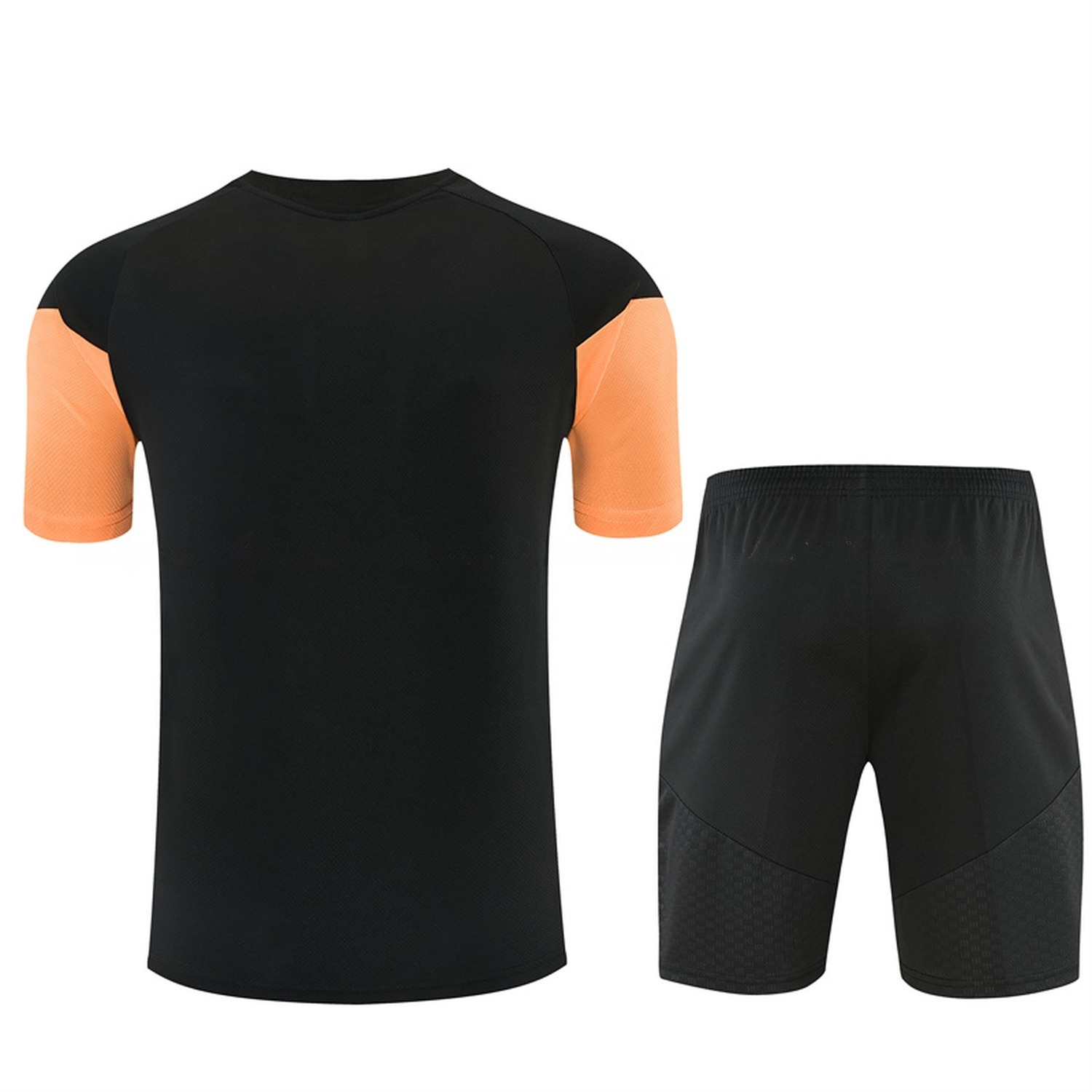 Arsenal 26-27 Short-Sleeve Training Set - Black Top & Black Shorts - UnitedFutballJersey
