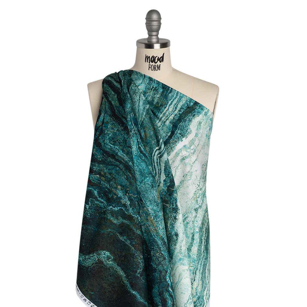Stonehenge Quilting Cotton by Northcott - Blue Planet Swirling Lines Gradient - Ombre II Collection - Joann Fabrics