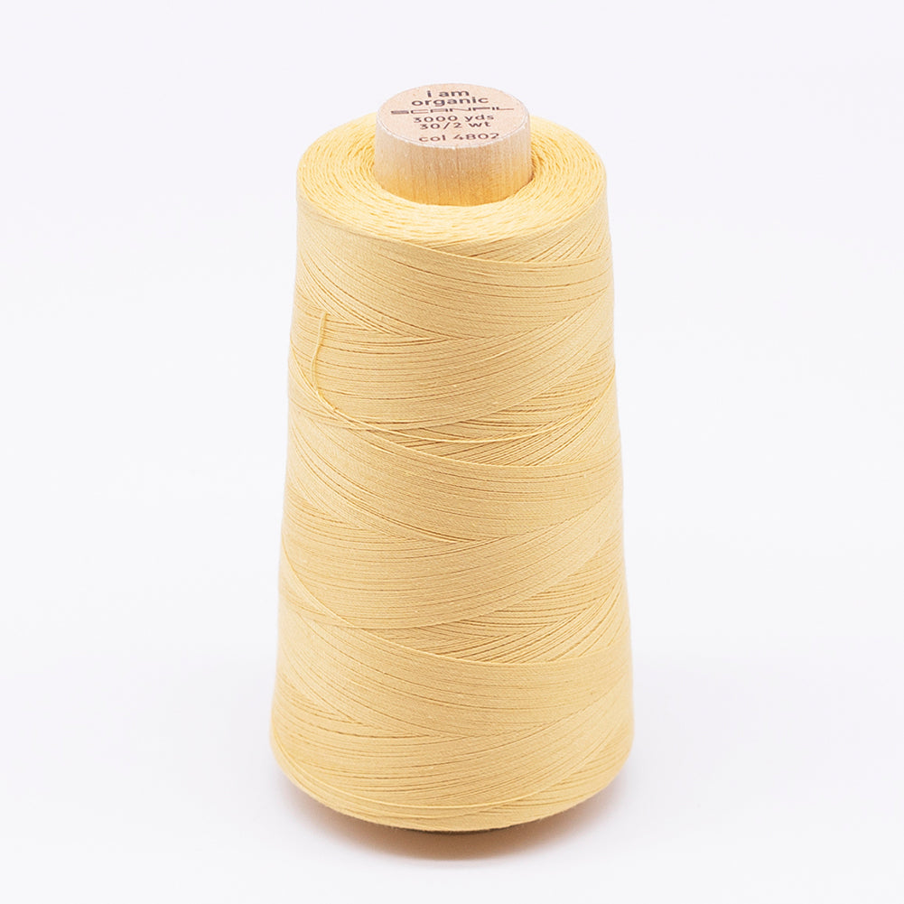 SCANFIL® 30wt Organic Pima Cotton Thread 3000 yd Cone - 4802 Cornsilk - Joann Fabrics