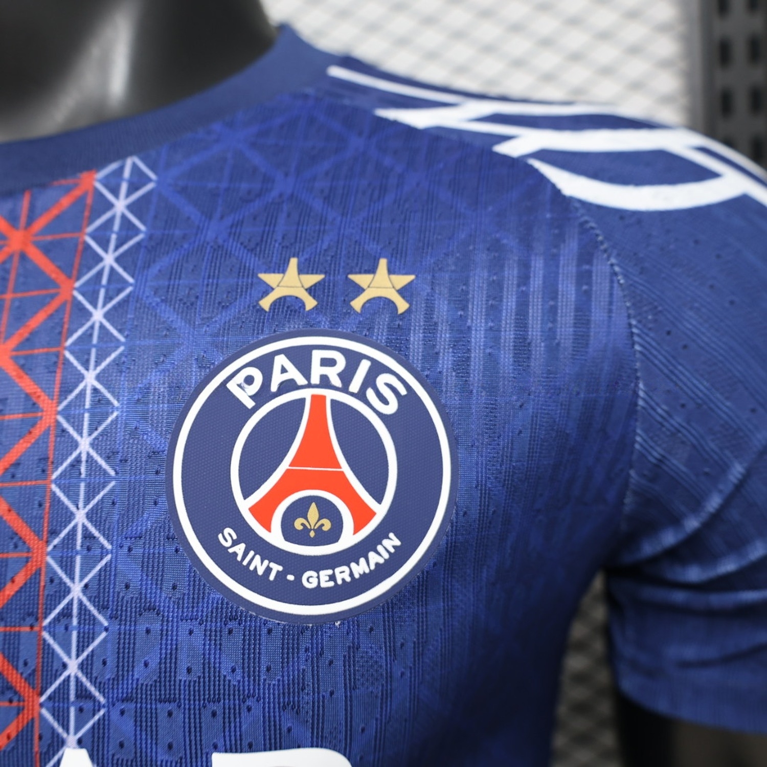 Paris Saint-Germain PSG 25-26 Home Two-Star Jersey - Player Version - UnitedFutballJersey