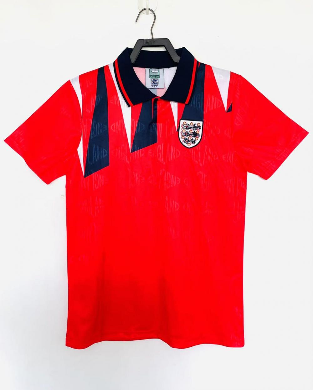 1992 Retro England Away Soccer Jersey 1:1 Thai Quality