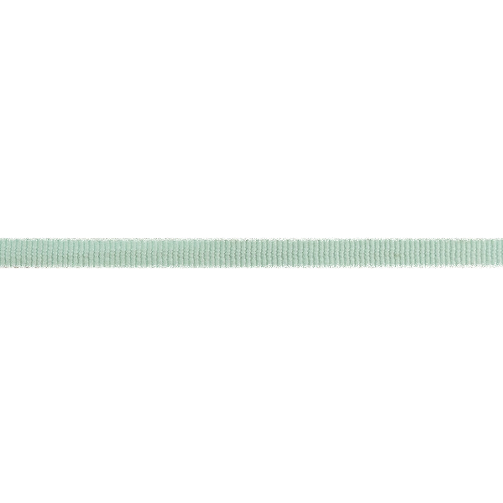 Fair Aqua Petersham Grosgrain Ribbon - 0.25