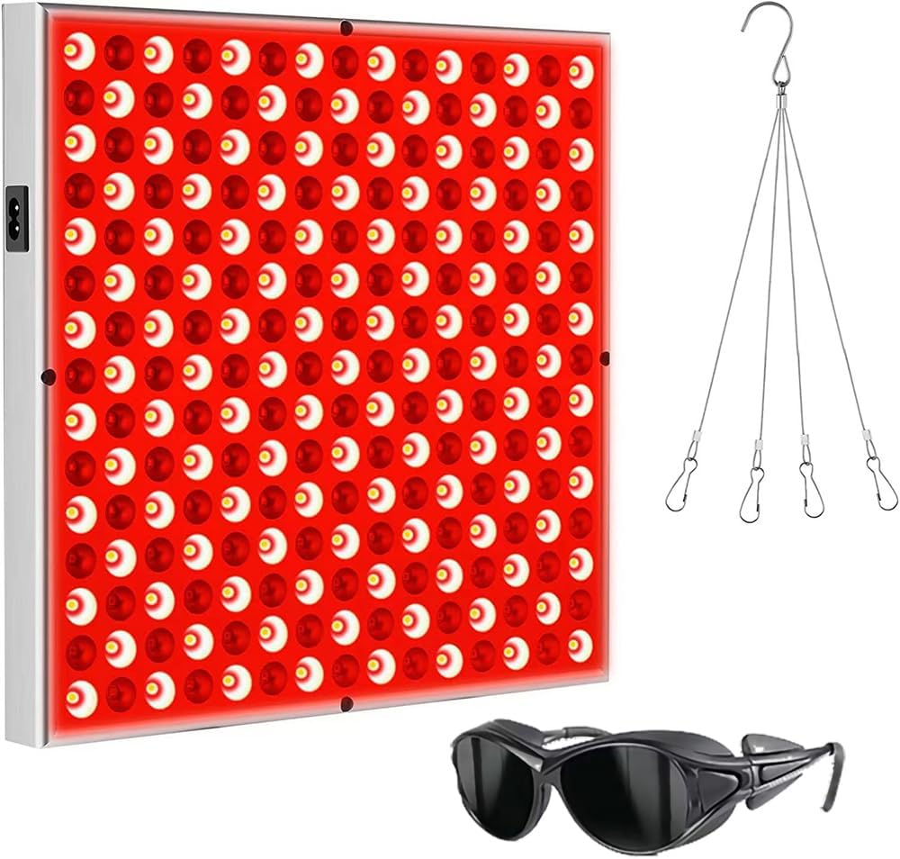 Red-Light-Therapy-Device, 45W LED Red Light Therapy Lamp 660nm Red ...