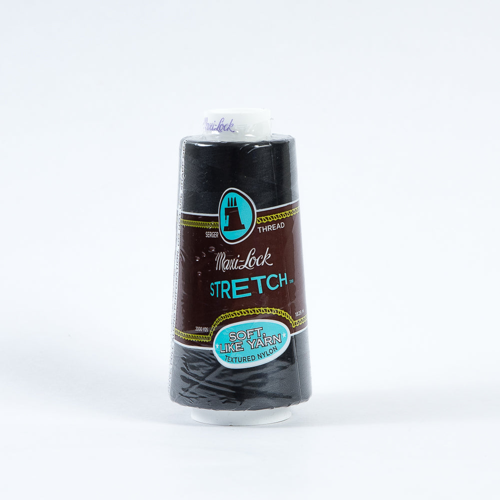 Maxi-Lock Stretch Serger Thread 2000yds - Black - Joann Fabrics