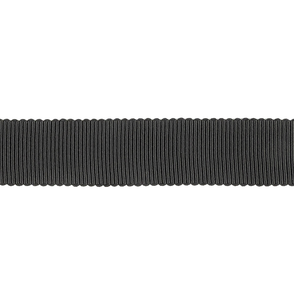 Black Recycled Polyester Petersham Grosgrain Ribbon - 15mm - Joann Fabrics