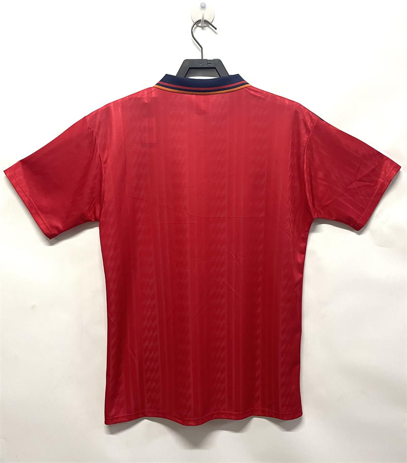 1994 Retro Spain Home Soccer Shirt 1:1 Thai Quality