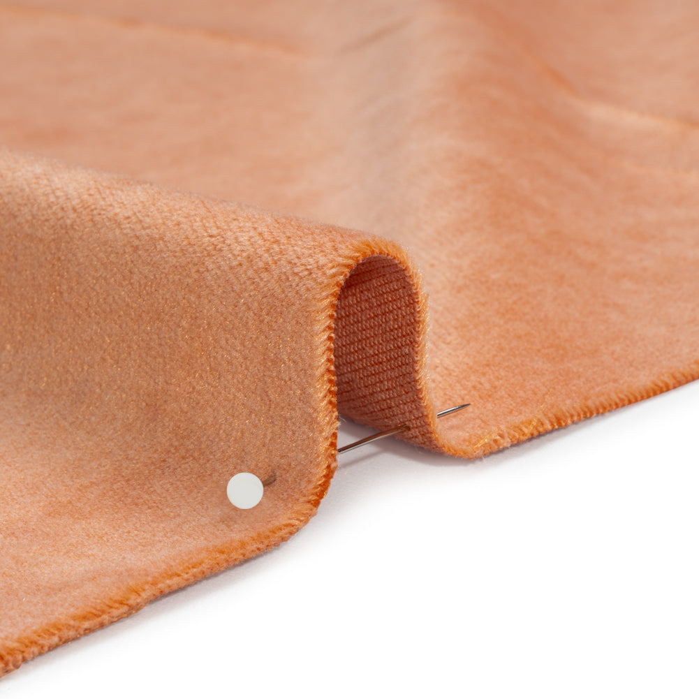 Cotton and Polyester Upholstery Velvet - Orange - Banton Collection - Joann Fabrics