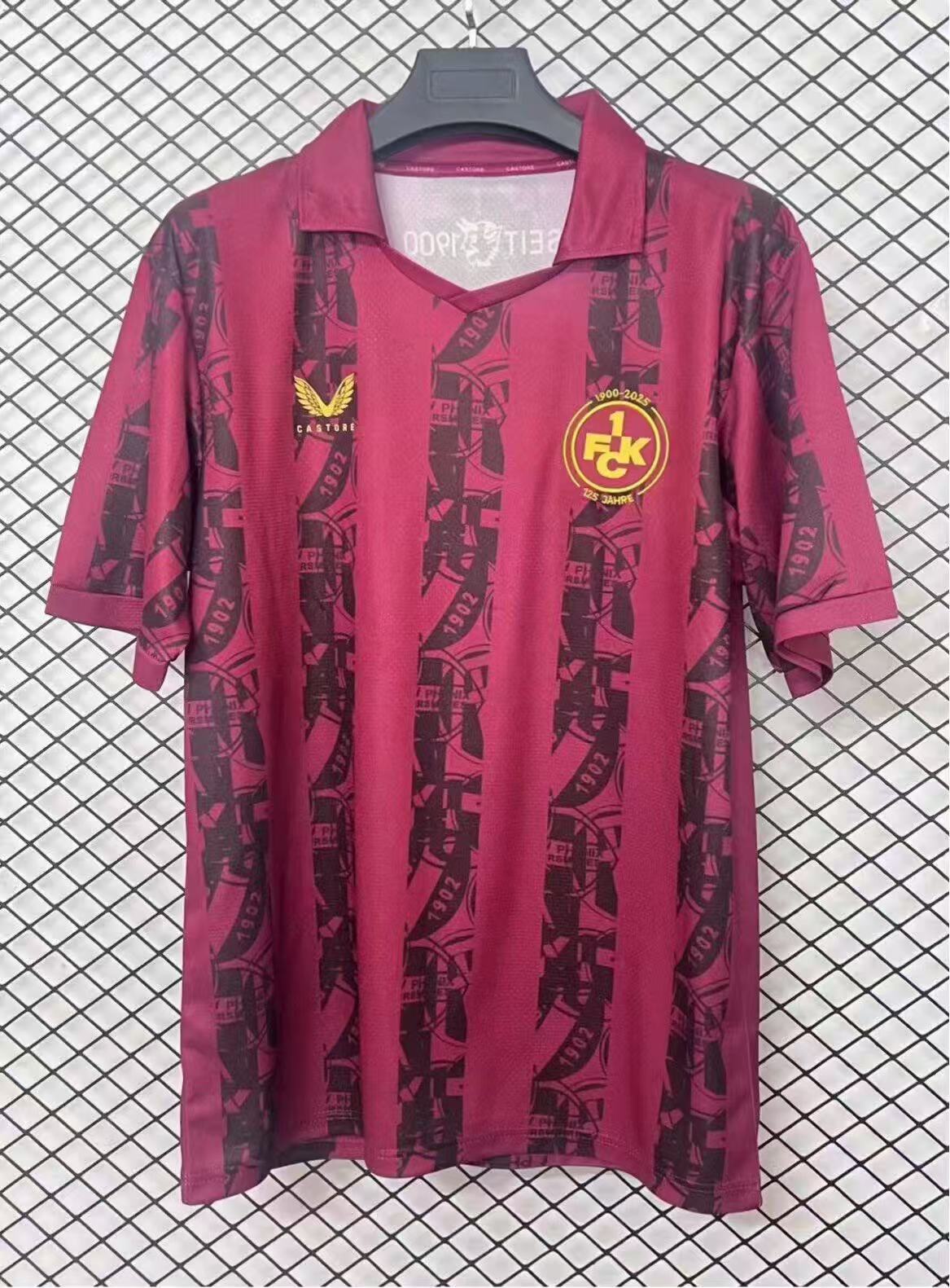 2025/2026 FC Kaiserslautern 125th Anniversary Edition Football Jersey 1:1 Thai Quality
