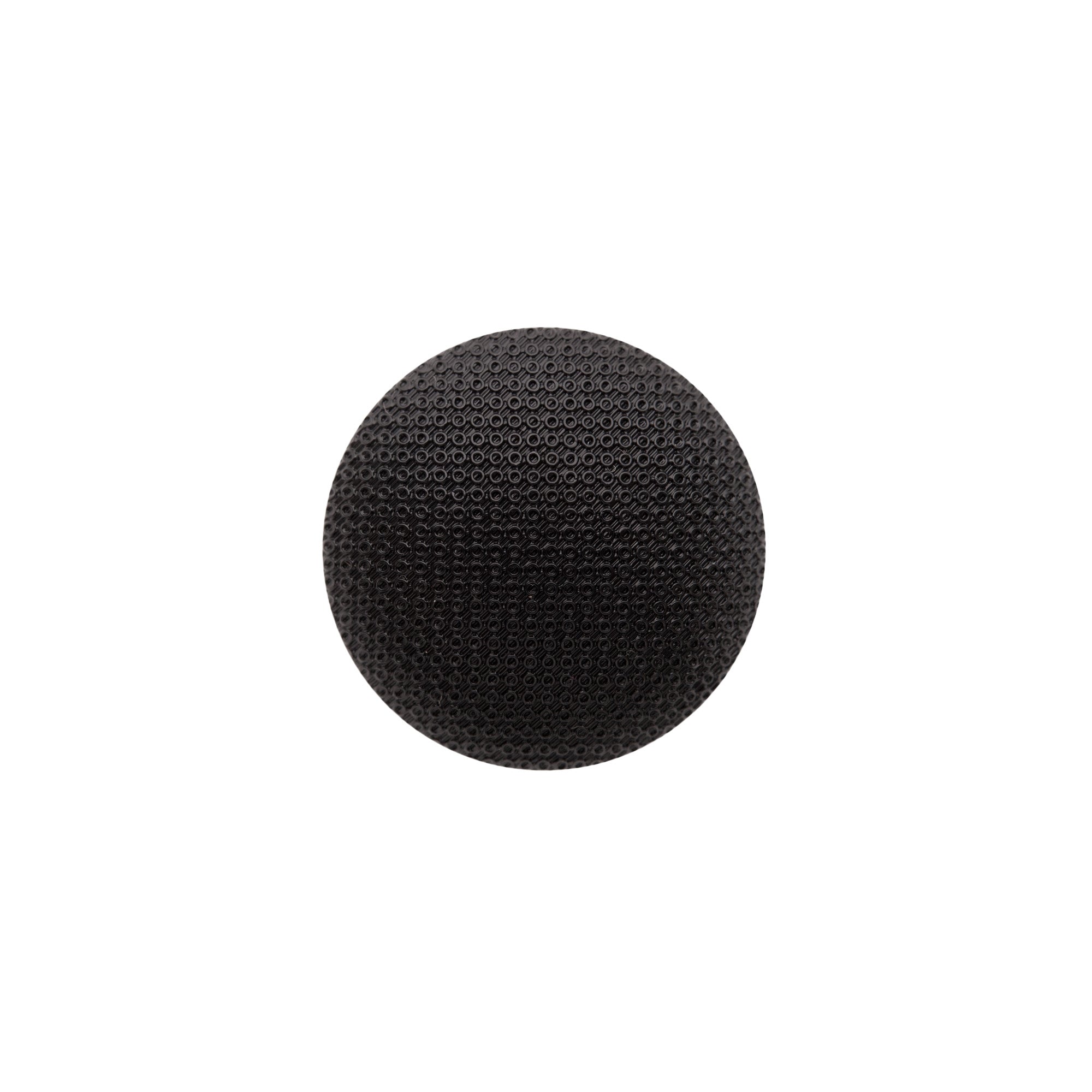 Italian Black Textured Shank Back Button - 36L/23mm - Joann Fabrics