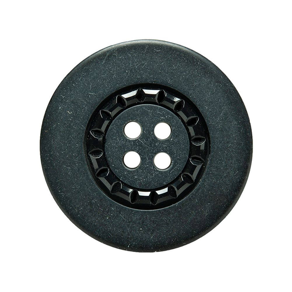 Gray and Black Decorative Button - 44L/28mm - Joann Fabrics