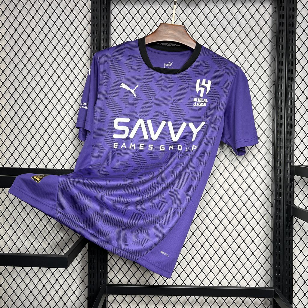 2024/2025 Al-Hilal Saudi Third Away Football Shirt