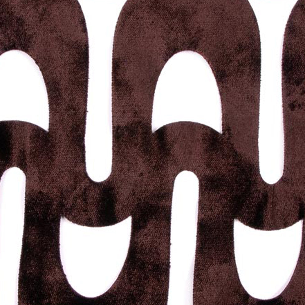 Chocolate  Lazer Cut Velvet - Joann Fabrics