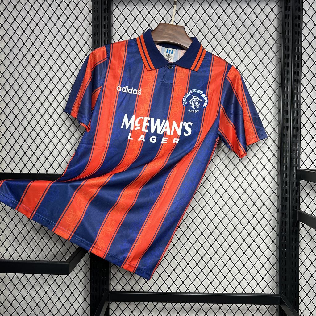 1993/1994 Retro Rangers Away Football Shirt 1:1 Thai Quality