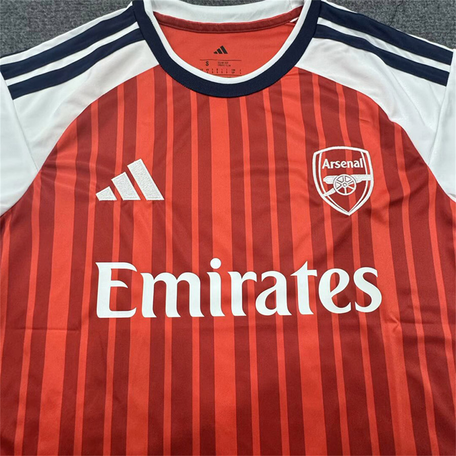 Arsenal 27-28 Home ( Leaked Version ) Jersey - Fans Version - UnitedFutballJersey