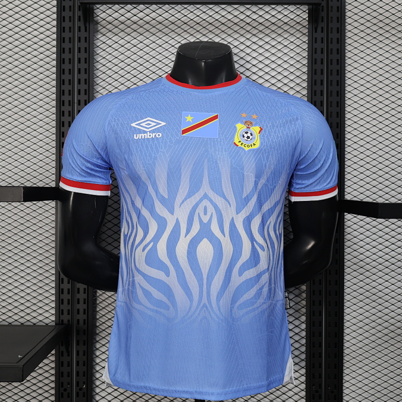 2025/2026 Player Version Congo National Team Home Football Jersey 1:1 Thai Quality