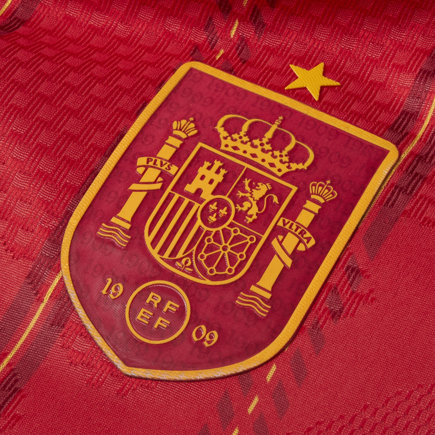 Spain 2026 Home Long Sleeves Jersey - Player Version - UnitedFutballJersey