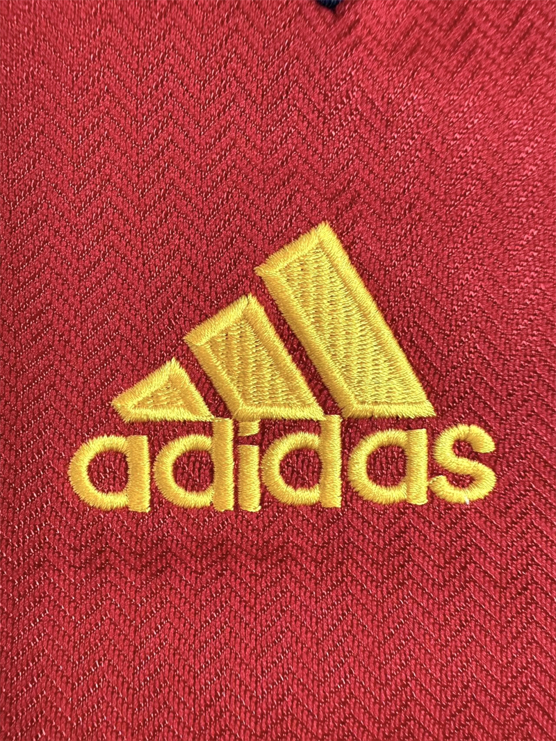 1998 Retro Spain Home Soccer Shirt 1:1 Thai Quality
