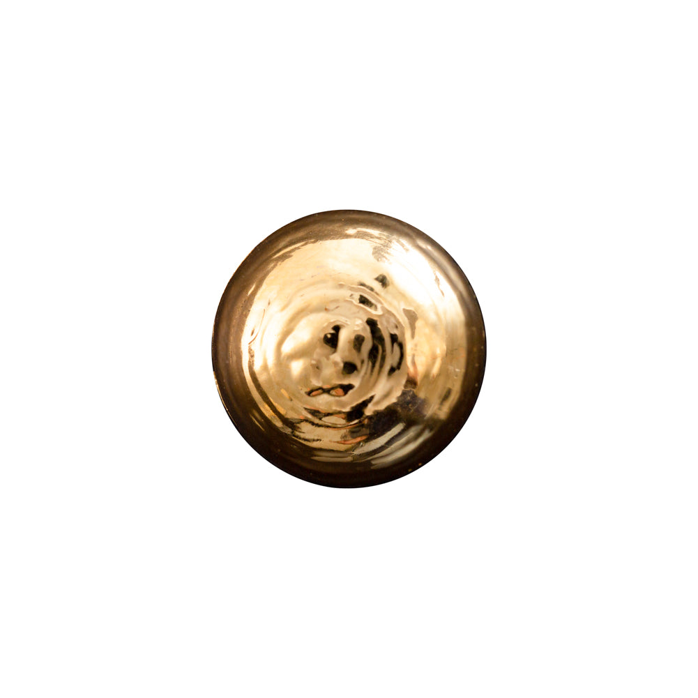 Italian Gold Domed Plastic Shank-Back Button - 24L/15mm - Joann Fabrics