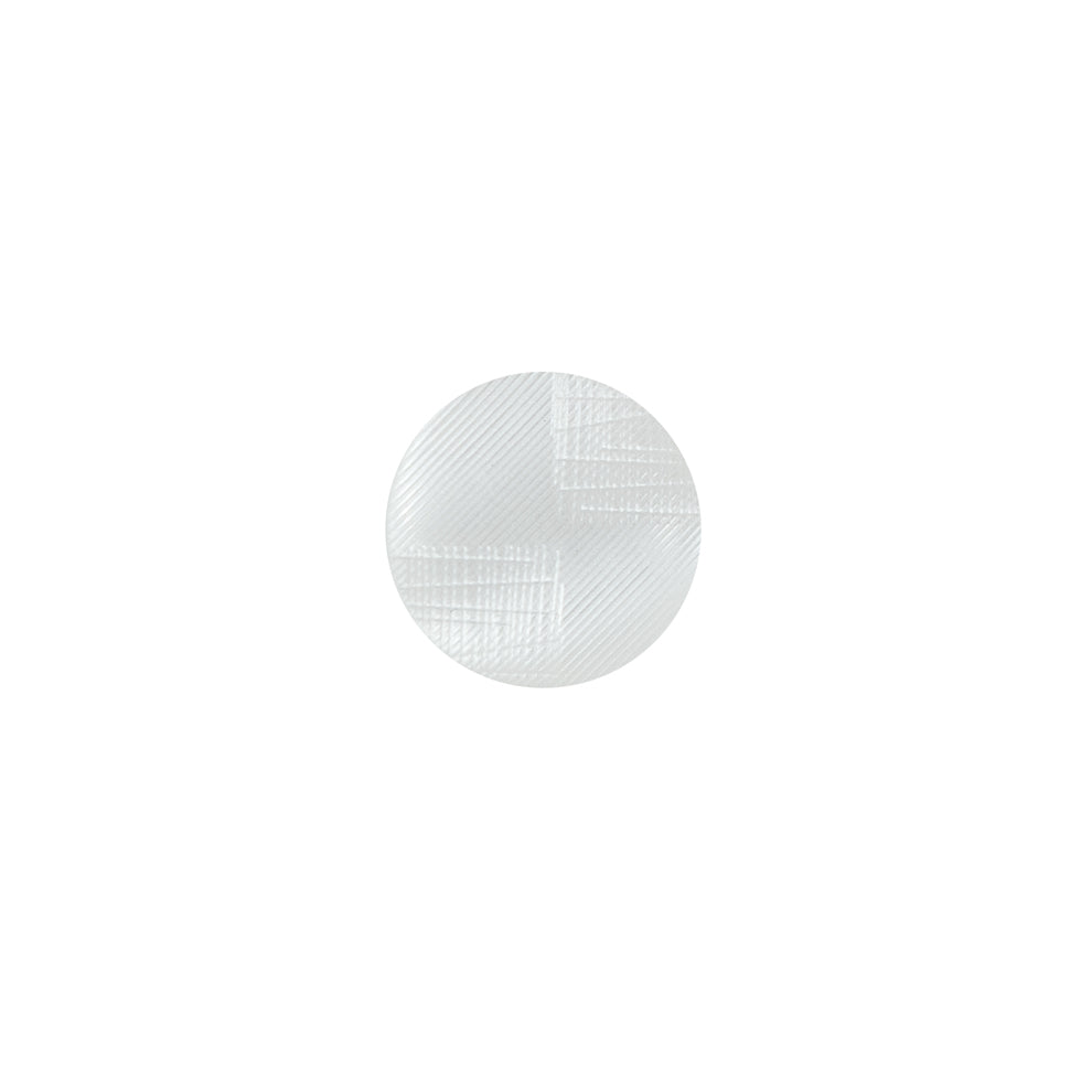 Italian White Plastic Shank Back Button - 18L/11.5mm - Joann Fabrics