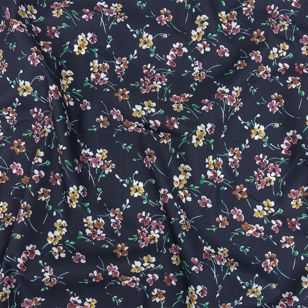 Cotton Poplin Print - Navy Floral - Mood Exclusive Dear Ditsy - Joann Fabrics