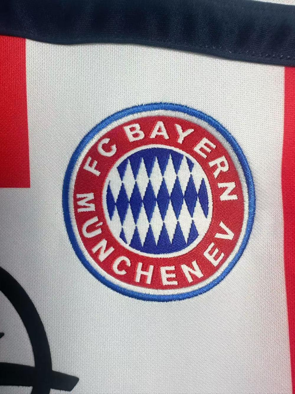 2000/2001 Retro Bayern Munich Away Football Jersey 1:1 Thai Quality