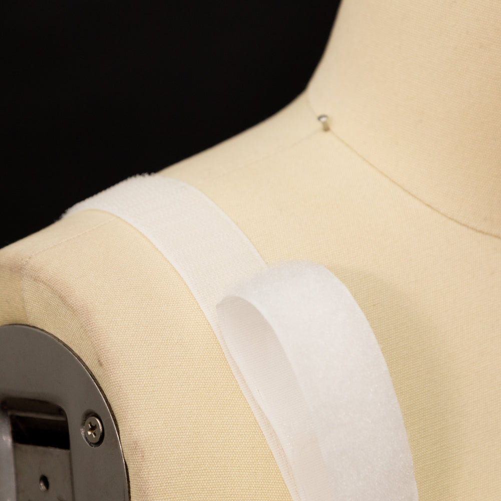 White Sticky Back VELCRO&reg; Brand Fastener - 1