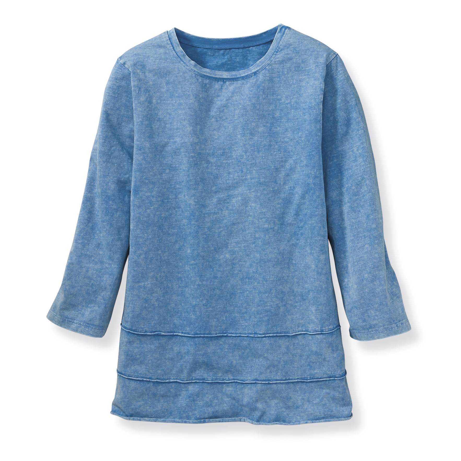 Vintage Wash Crew Neck Top - Northstyle Catalog