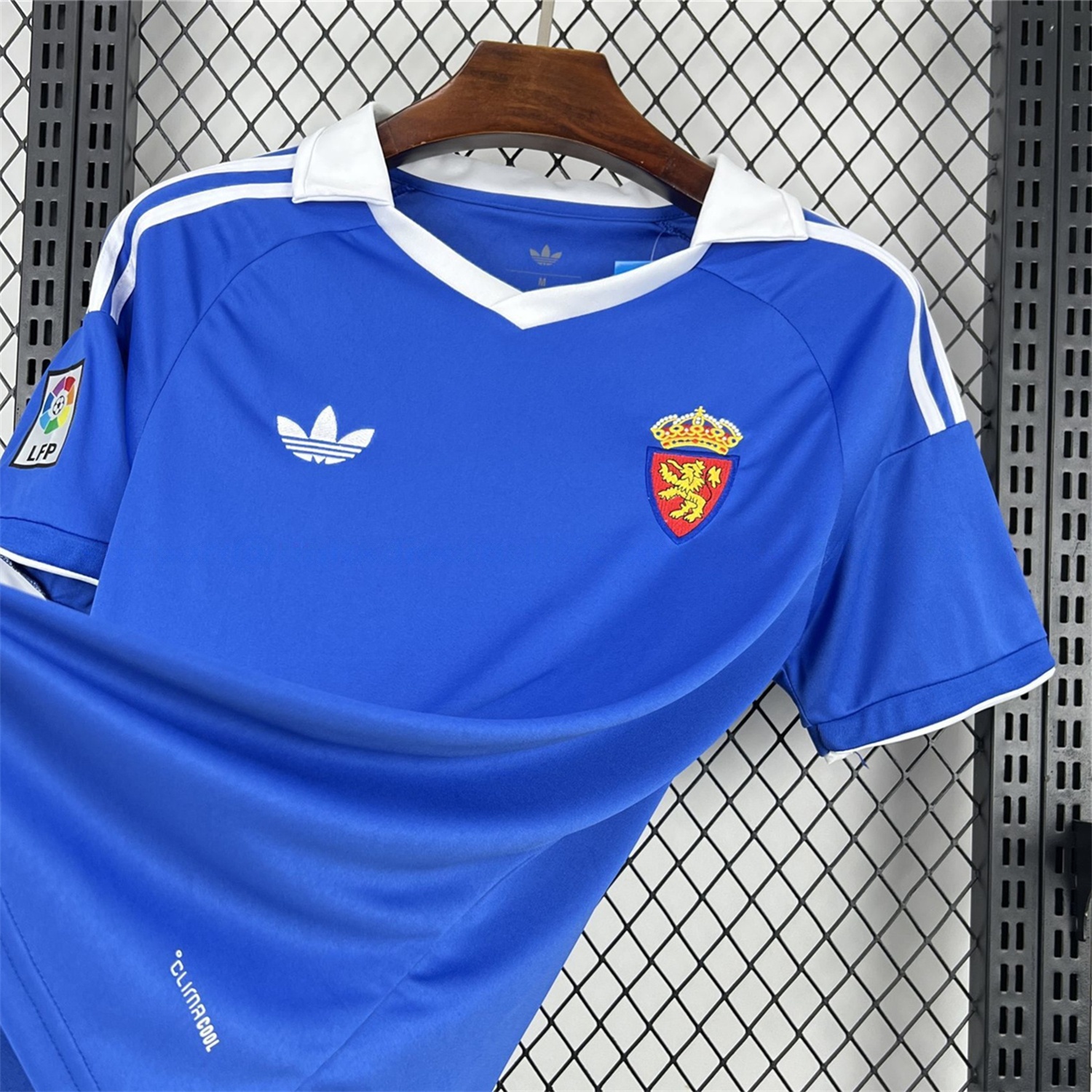 Real Zaragoza 25-26 Retro Style Blue Polo Jersey - Fans Version - UnitedFutballJersey