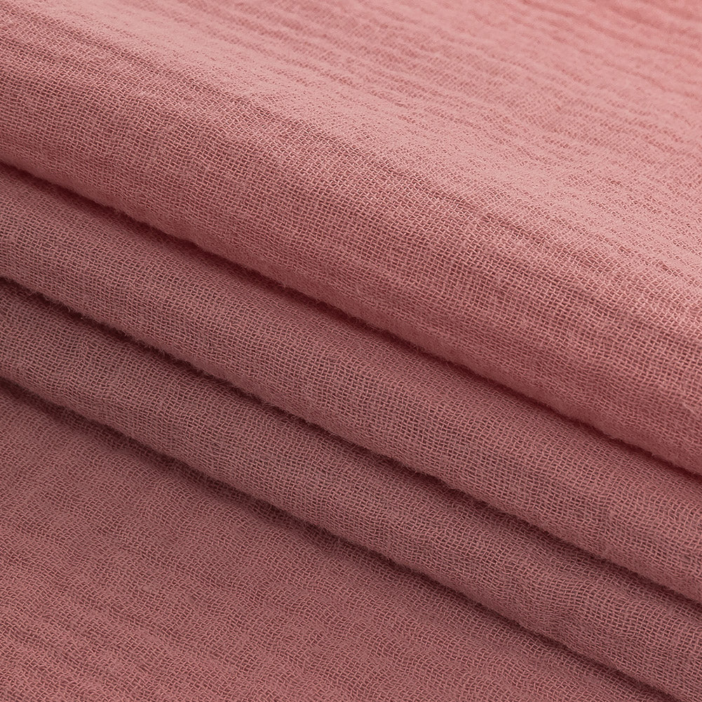 Double Cotton Gauze - Dusty Rose - Talamanca Collection - Joann Fabrics