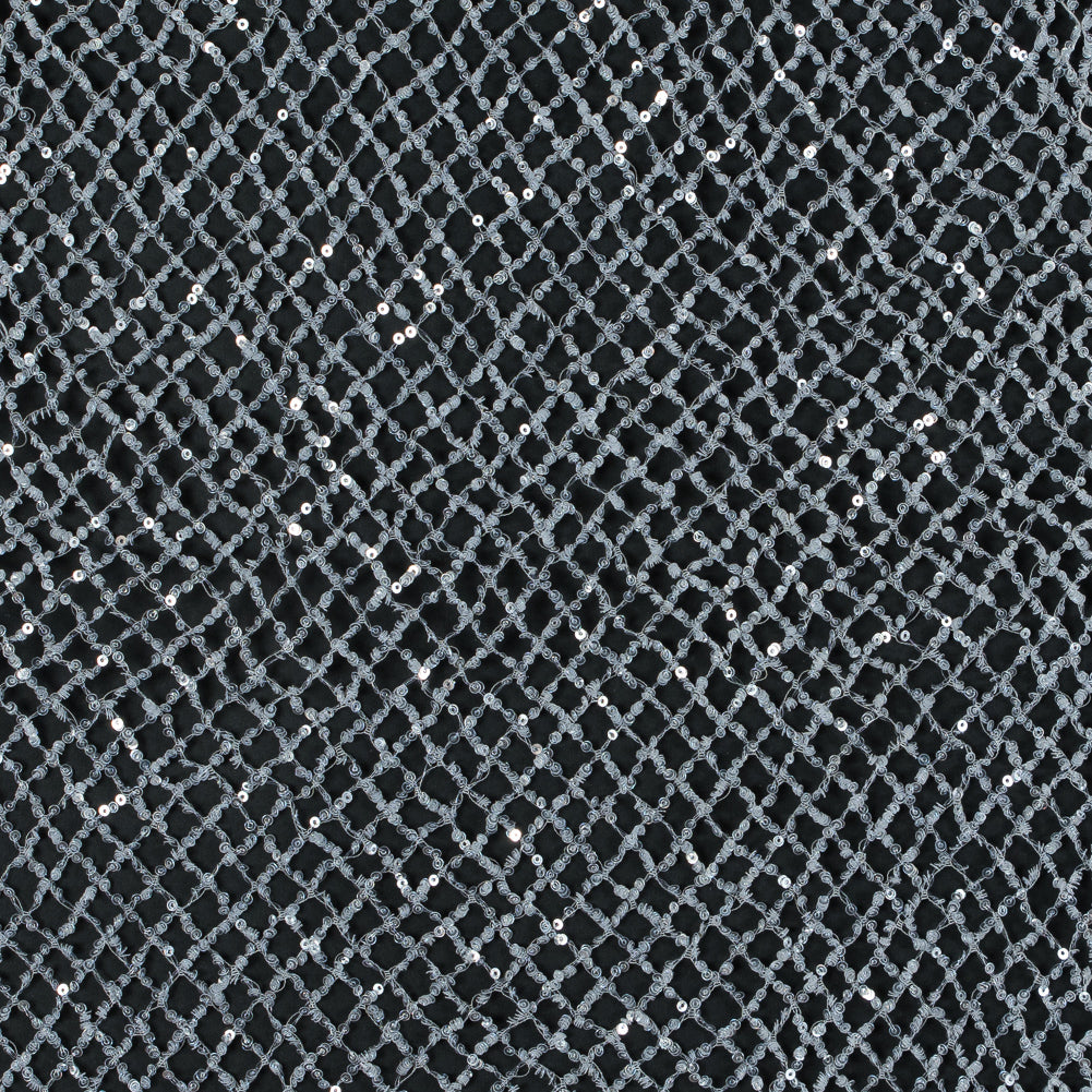 Fancy Sequined Netting - Off-White - Joann Fabrics