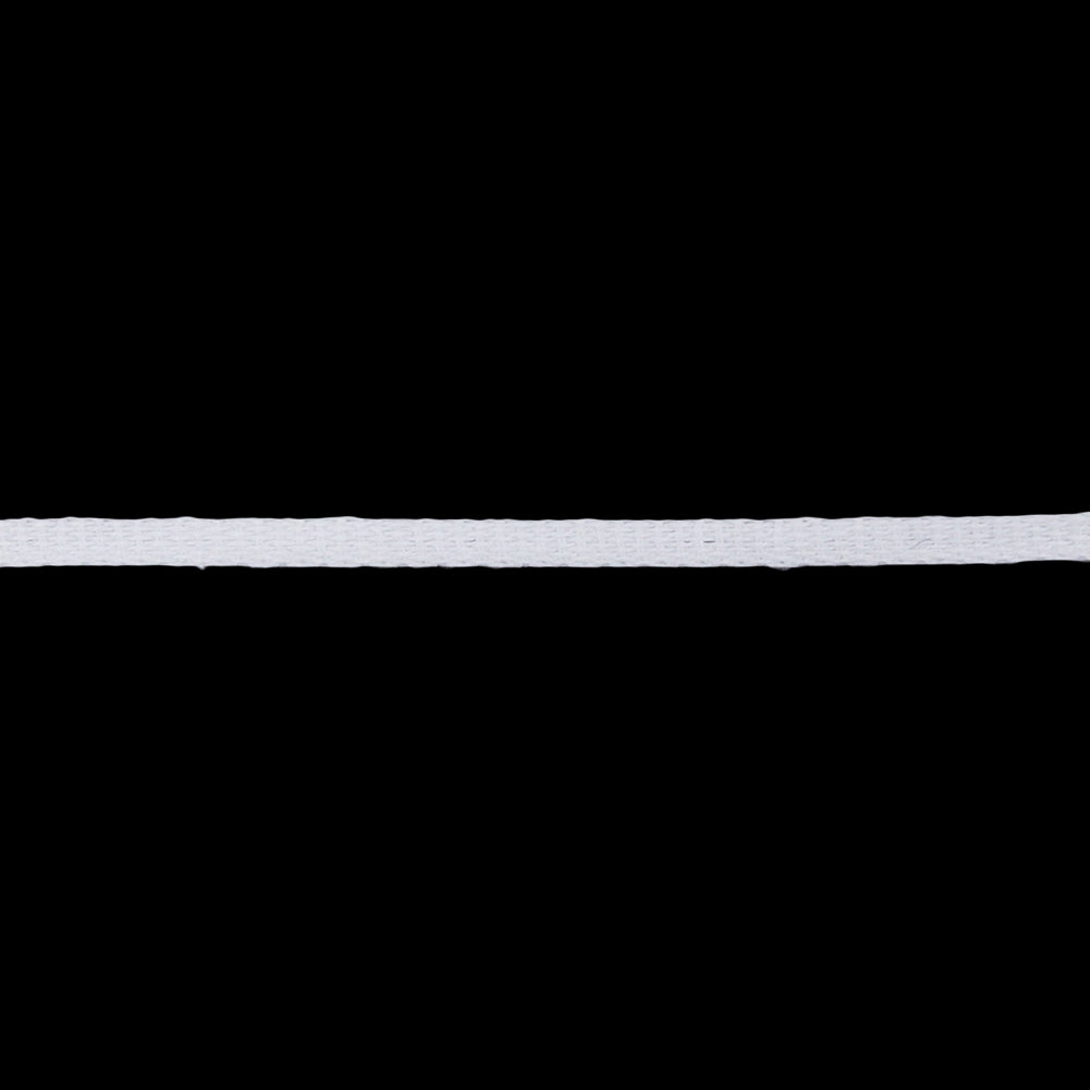 White Cotton Twill Tape - 0.125