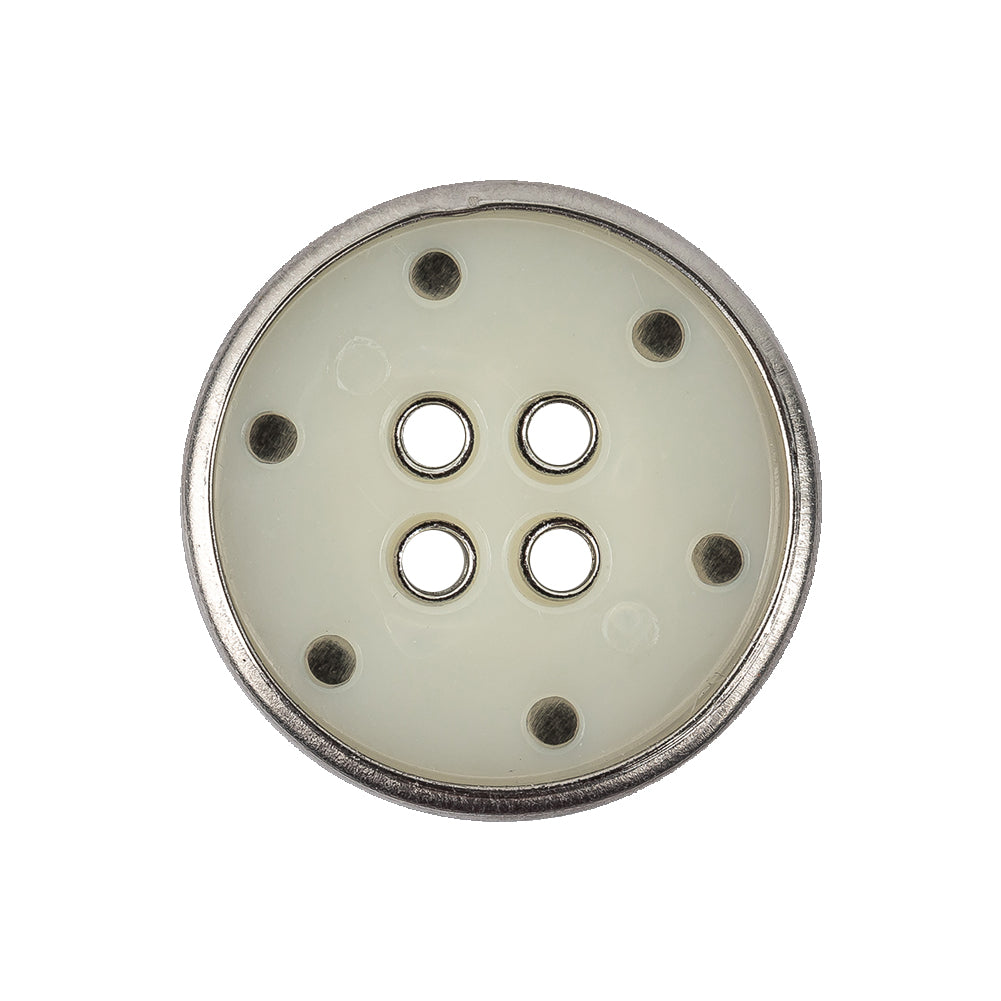 New Silver Metal Coat Button - 40L/25.5mm - Joann Fabrics