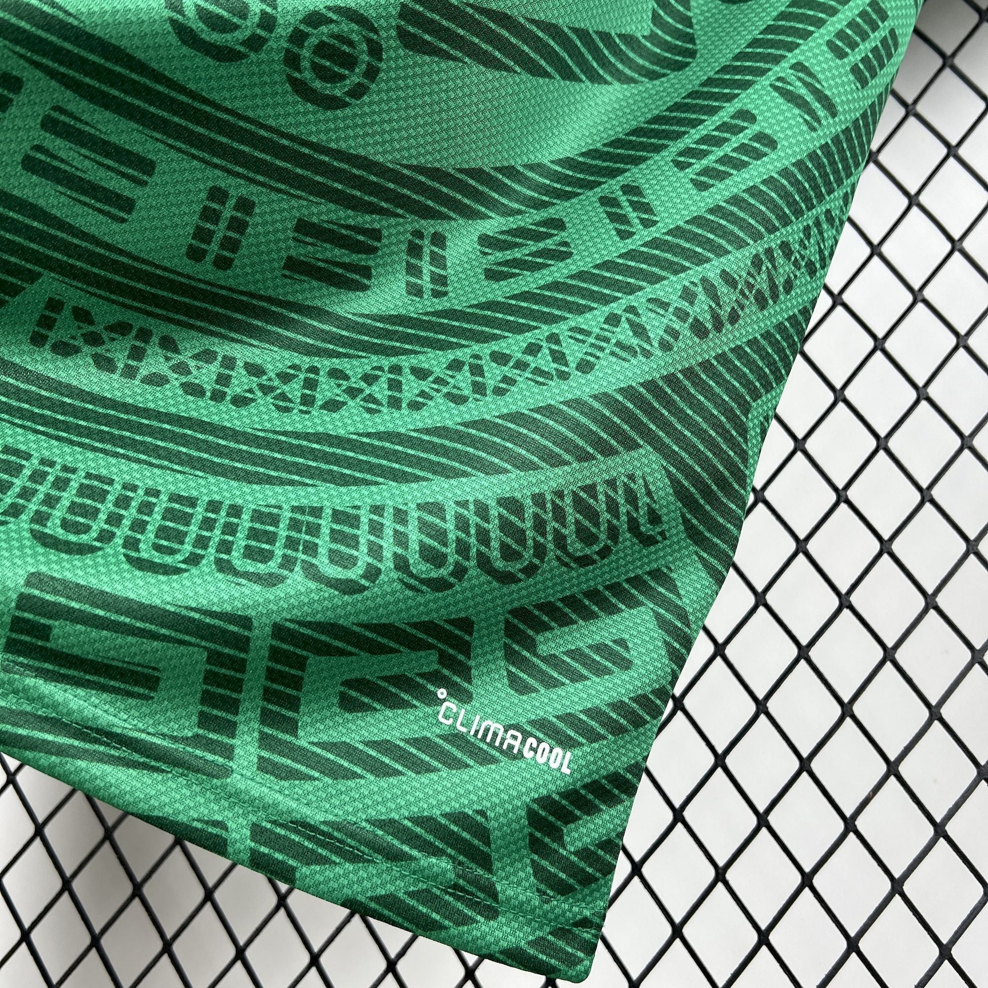Mexico 2026 World Cup Green Pattern Home Football Shirt | Fan