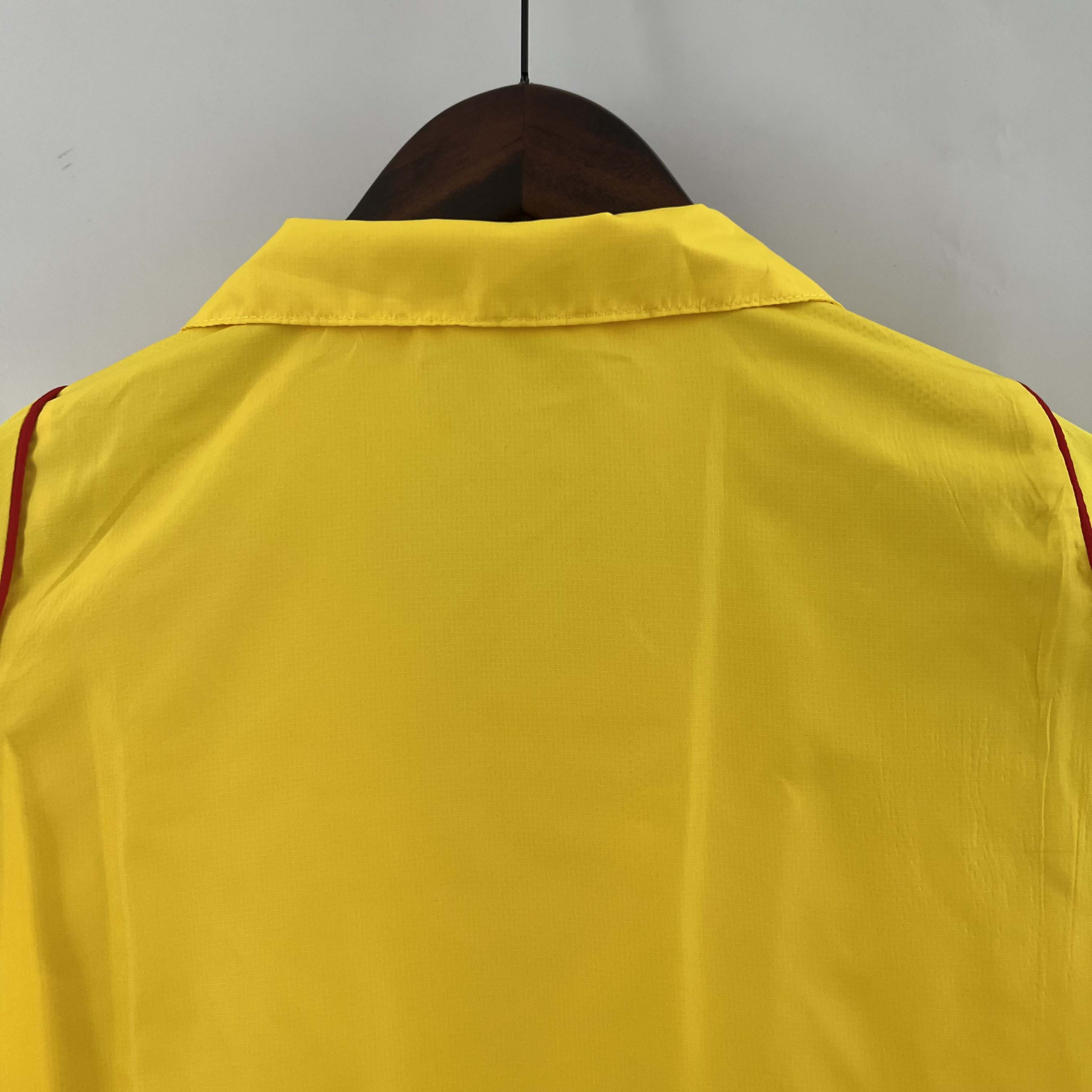 2023/2024 Tigres Jersey Windbreaker yellow Soccer Jersey 1:1 Thai Quality