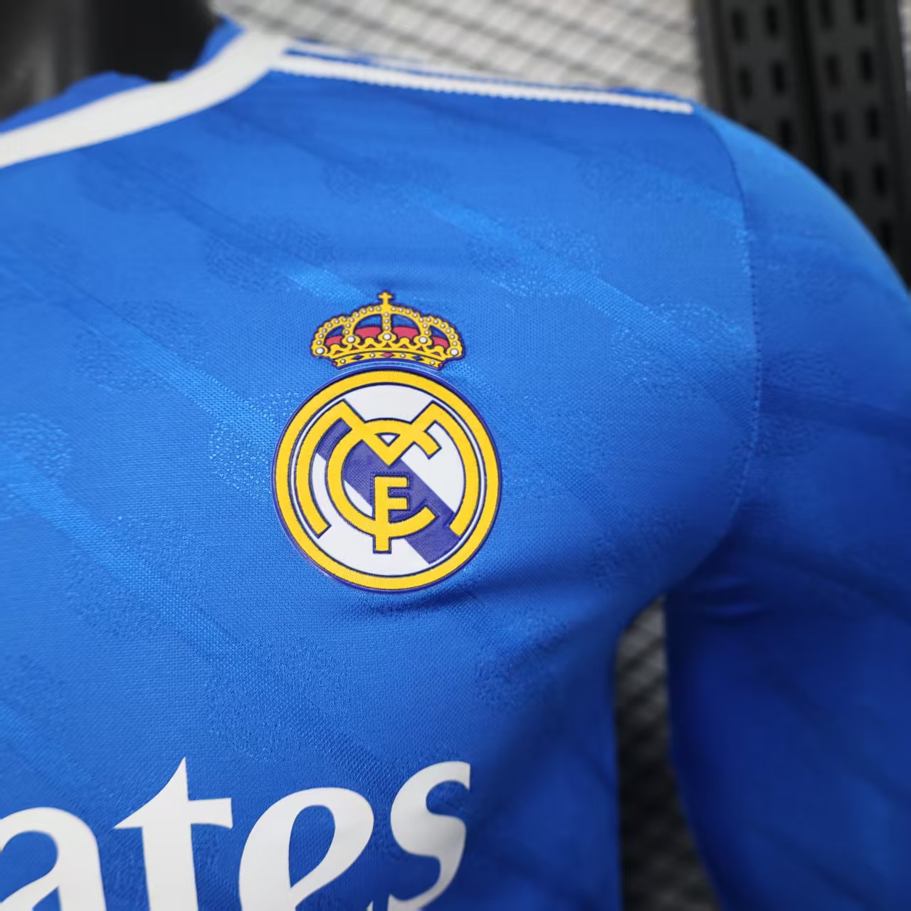 2025/2026  Long Sleeve Player Version Real Madrid Third Away Football Jersey 1:1 Thai Quality
