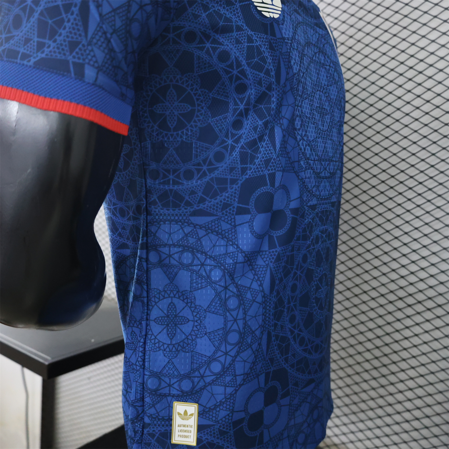 Croatia 2027 Away Blue Jersey - Player Version - UnitedFutballJersey