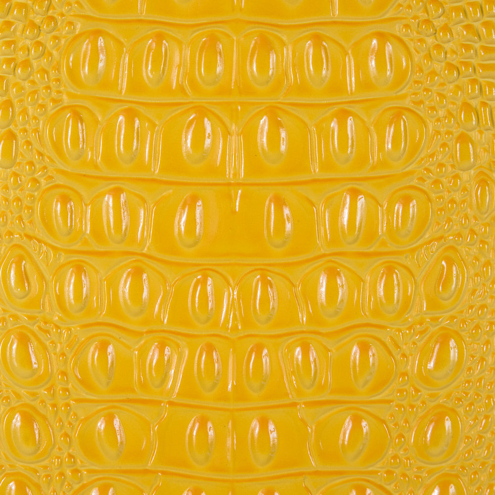 Yellow Crocodile Vinyl - Joann Fabrics
