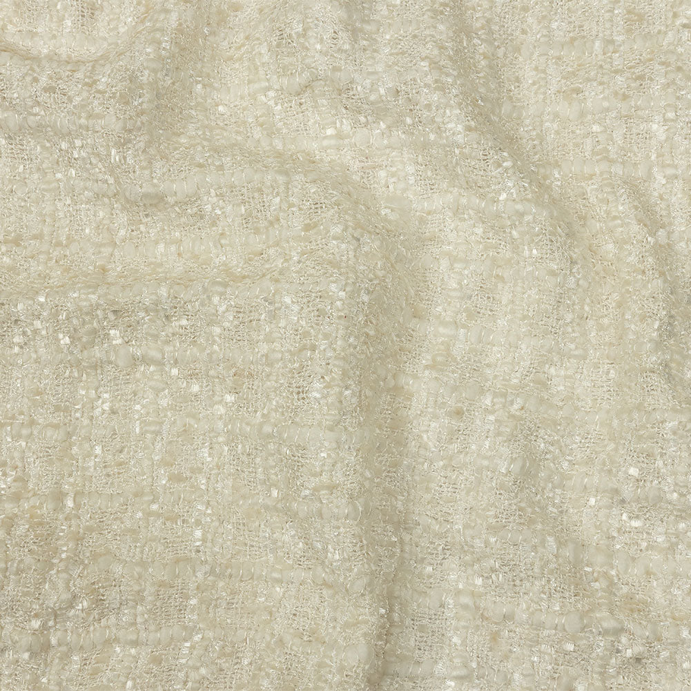 Viscose and Acrylic Chenille Tweed - Crystal Gray and Silver Coin - Newcastle Collection - Joann Fabrics