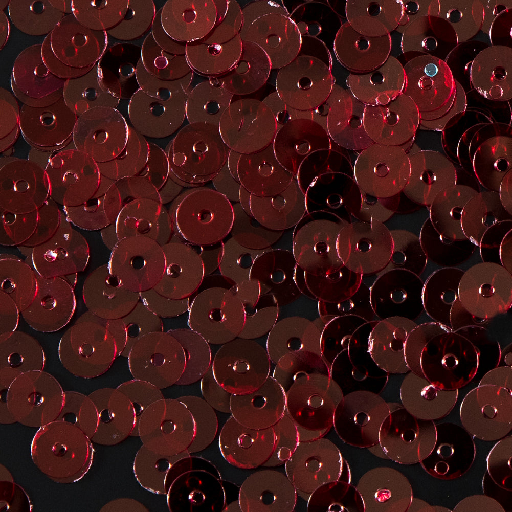 Bag of Red Transparent Bright Loose Sequins - 5mm - Joann Fabrics