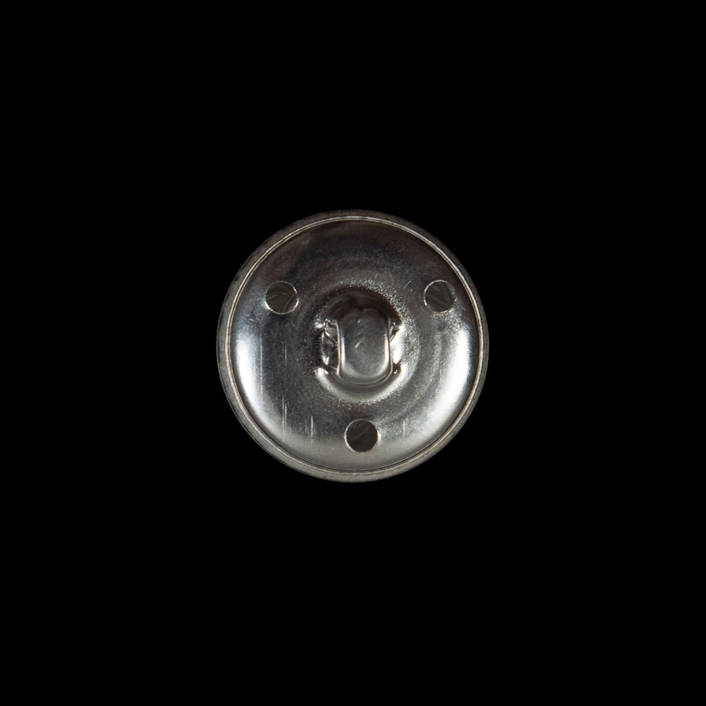 Silver Aluminum Crest Shank Back Button - 24L/15mm - Joann Fabrics