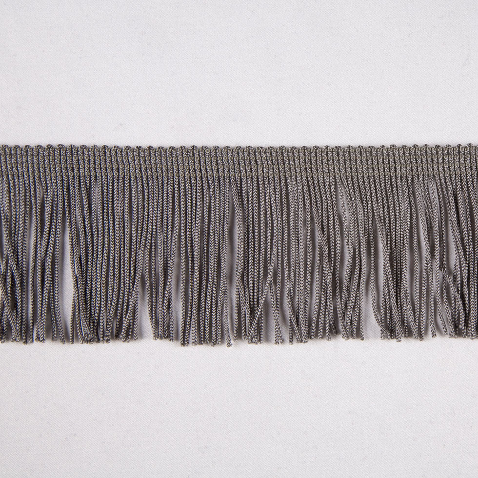 Pewter Chainette Fringe - 2