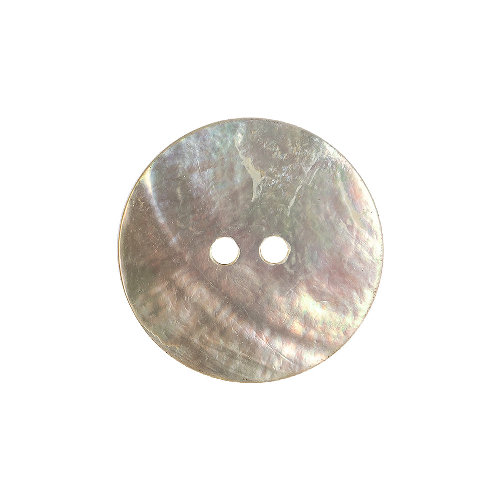 Rainy Day and Greige Iridescent 2-Hole Shell Button - 36L/23mm - Joann Fabrics