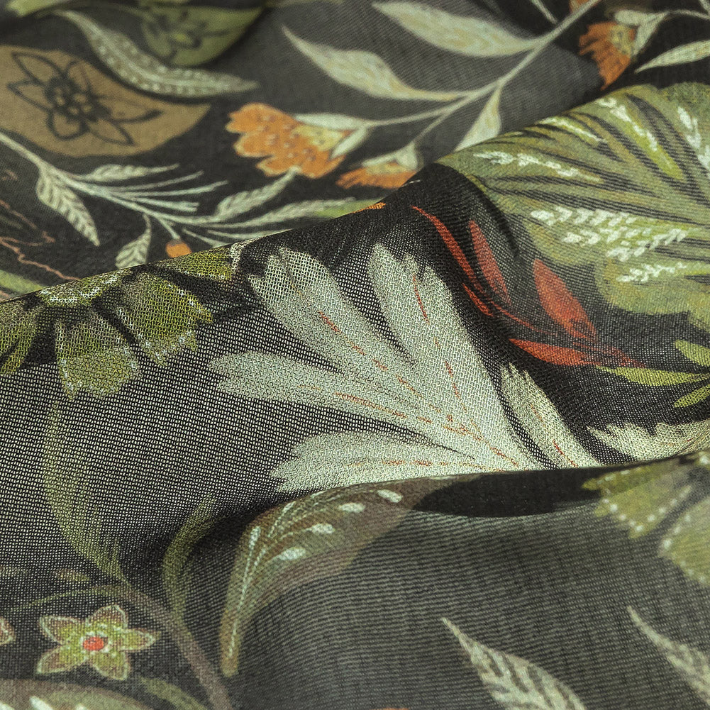 Mood Exclusive Tudor Trappings Viscose Georgette - Joann Fabrics