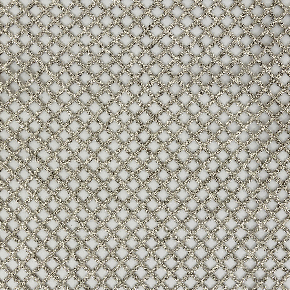 Guipure Lace with Glitter - Mink Diamonds - Joann Fabrics