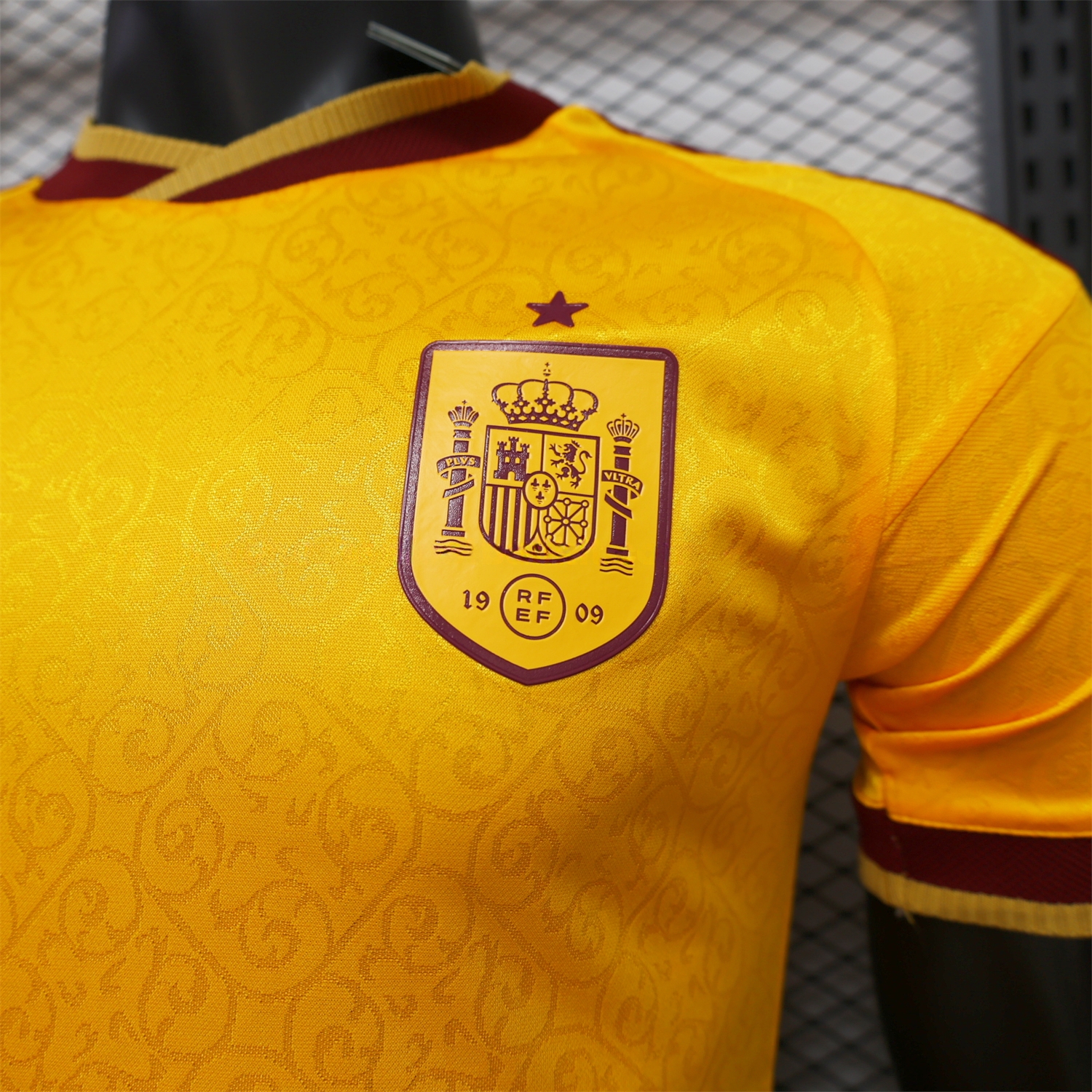 Spain 2026 Yellow Special Jersey - Player Version - UnitedFutballJersey