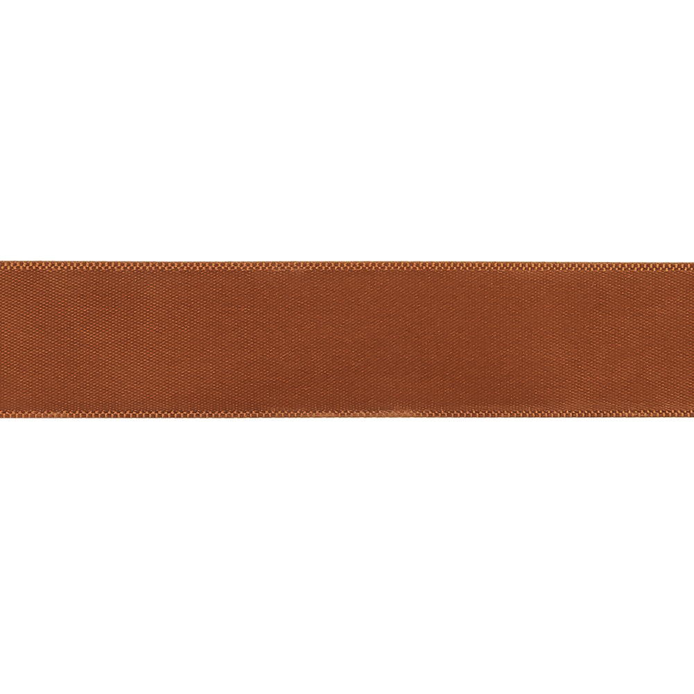 Autumn Leaf Single Faced Satin Ribbon - 0.875