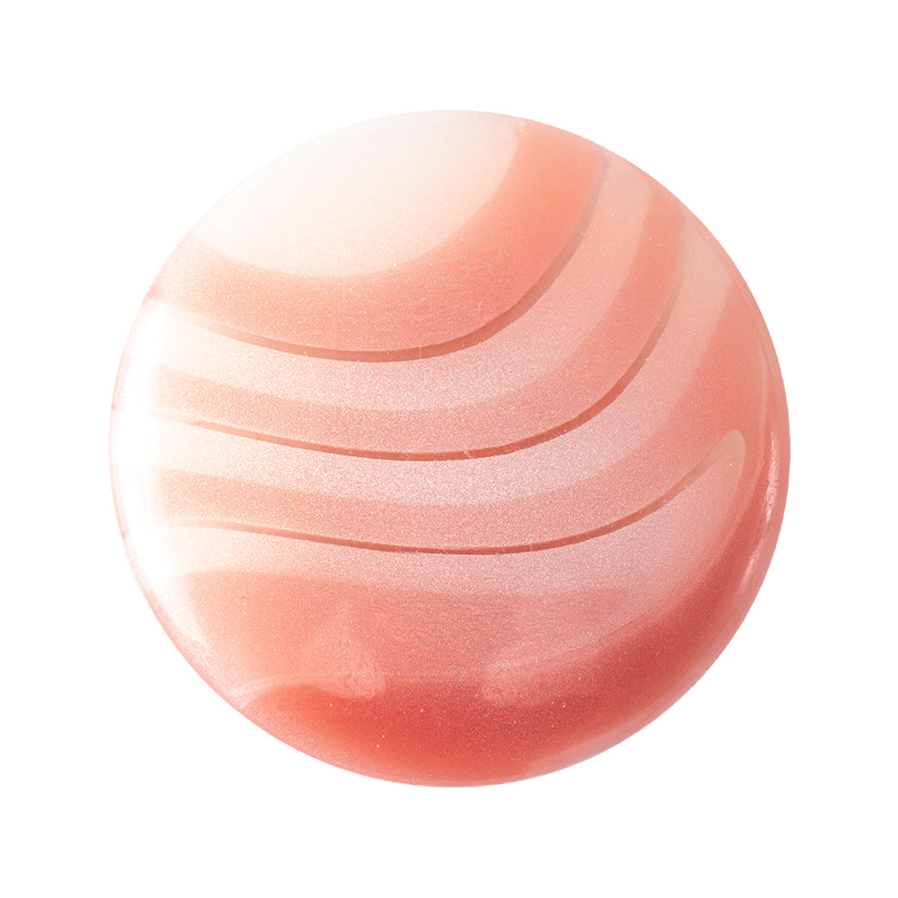 Salmon Sunrise Translucent Abstract Self-Shank Back Plastic Button - 48L/30.5mm - Joann Fabrics