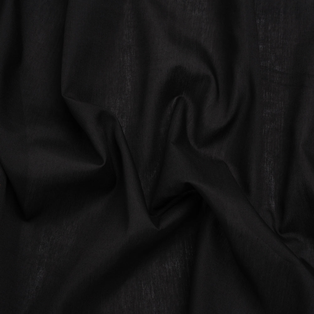 Lightweight Polyester Woven - Black - Designer Deadstock - Joann Fabrics