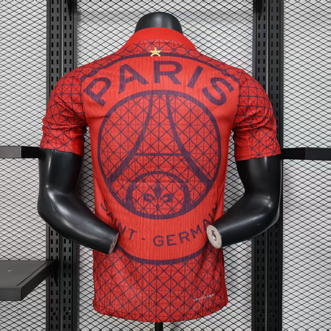 2025/2026 Player Version Paris Saint-Germain Training clothes Red Football Shirt 1:1 Thai Quality